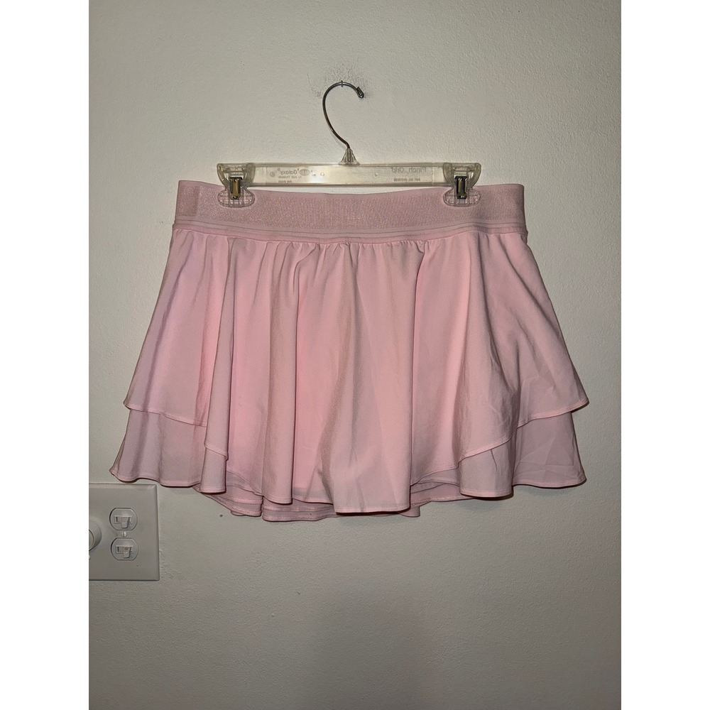 Lululemon Court Rival High Rise Skirt Strawberry Milkshake Size 12 NWOT